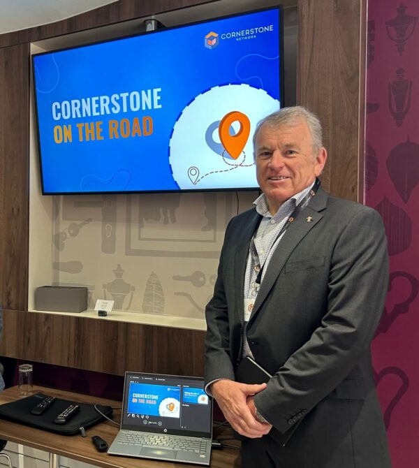 Phil Emanuel with the Cornerstone Roadshow