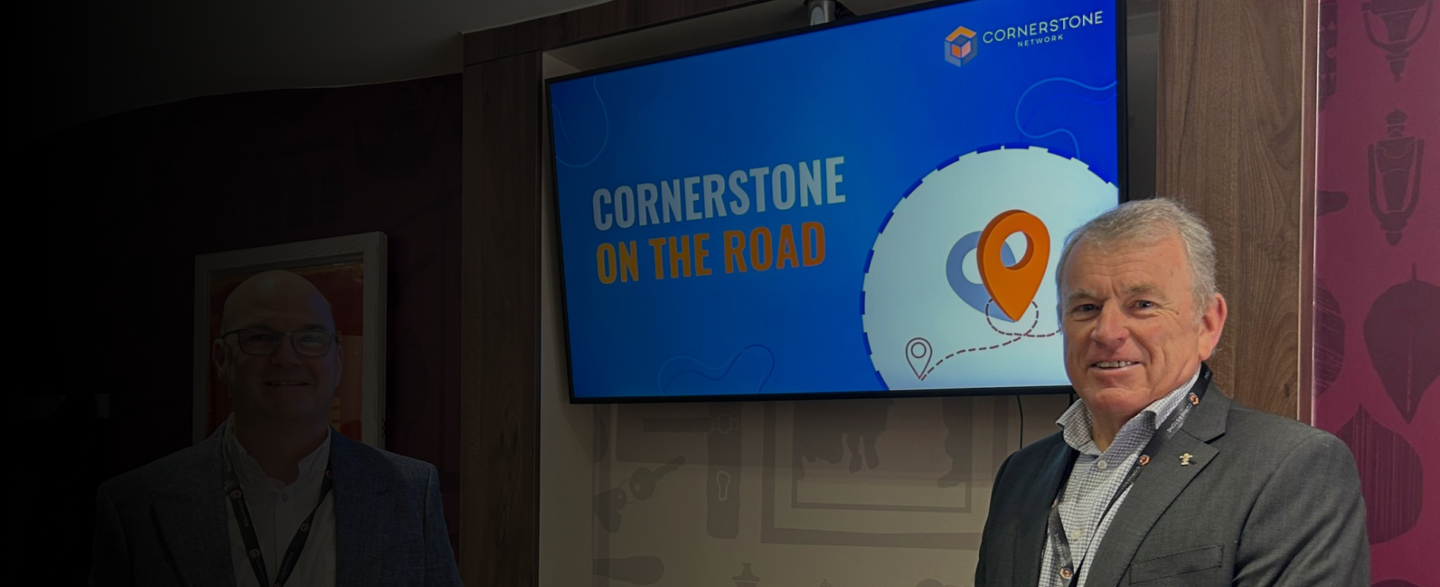 Cornerstone on the road
