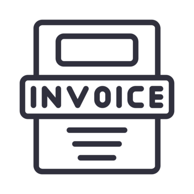 An invoice icon