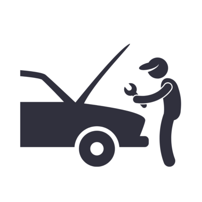 car mechanic icon