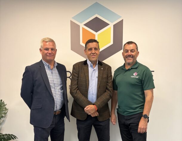 Steve Brown, Kevin Morgan and John Maude