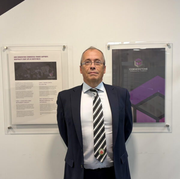 Rhys Williams, President of the South Wales Football Association and Head of Corporate Finance at Cornerstone Commercial Finance